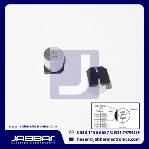 100uF 35V SMD - 10x10mm