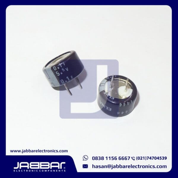 5.5V 0.1F DIP2 SUPER CAPACITOR TYPE C
