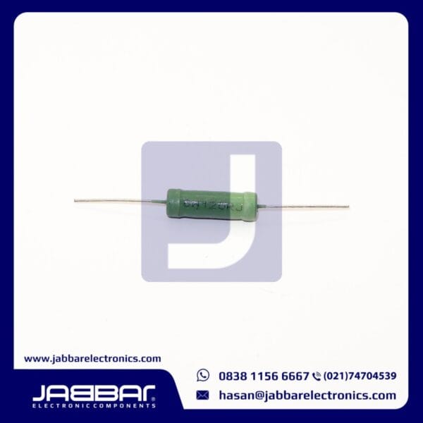 6W120RJ (6W 120 OHM 5%) RX21 RESISTOR DIP WIREWOUND - 2.3x0.7cm