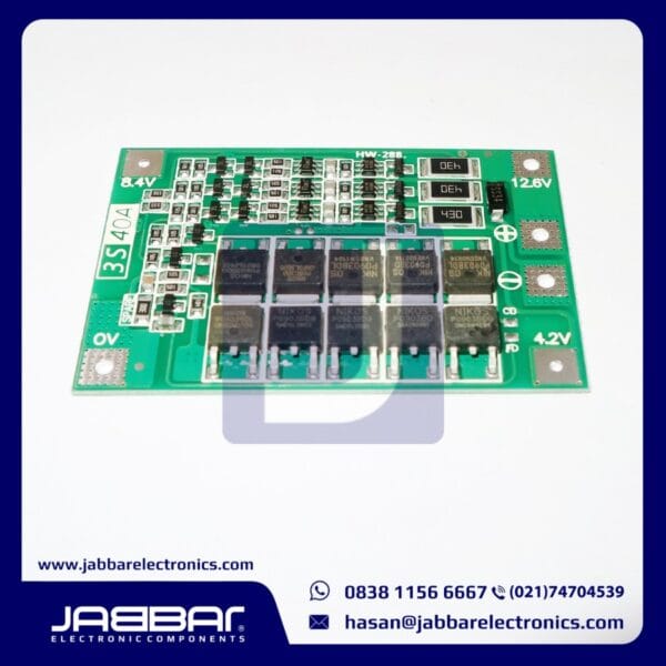 BMS 3S 40A 12.6V LITHIUM BATTERY PROTECTION BOARD