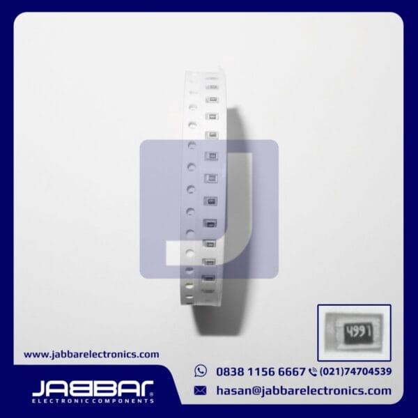 RESISTOR 4991 - 4.99K OHM 1/8W (SeperDelapan) SMD0805