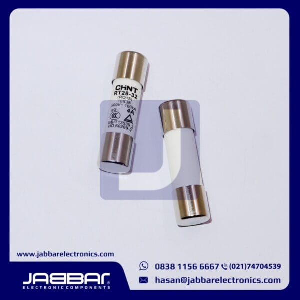 RT28-32 (RO15) 500V 100kA 4A CERAMIC FUSE - 1x3.8cm