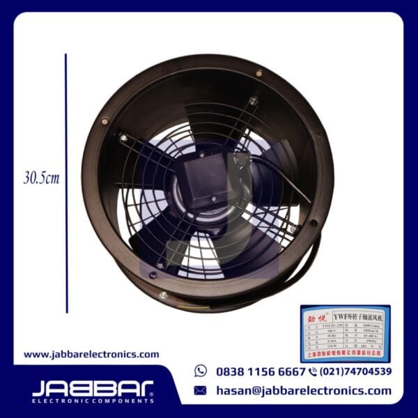 YWF2D-250 380V 0.30A 110W 2600r/min LONGTUBE 4 CABLE - 30.5x30.5x19cm