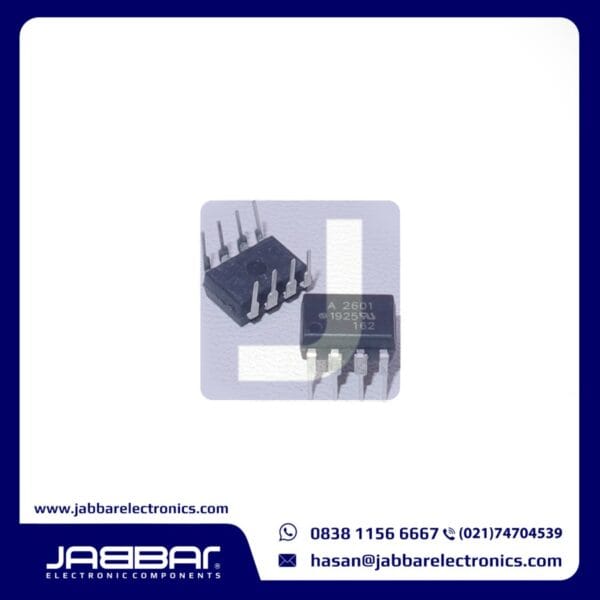 A2601 - HCPL-2601 DIP8 - Komponen Elektronik