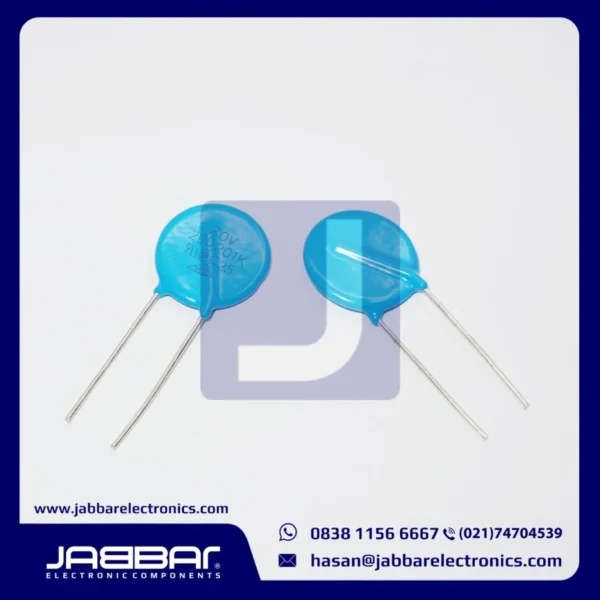 20D201K (20mm Disk 200V 10%) DIP2 (STRAIGHT PIN)