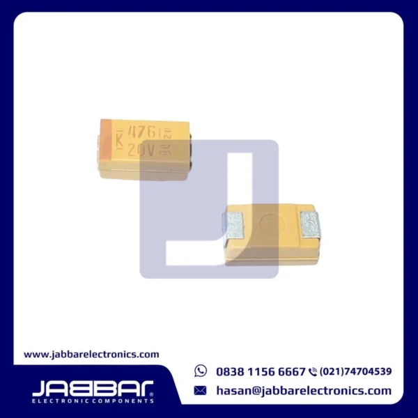 476 K 20V - 47uF 10% 20V SMD Capacitor Tantalum - Type D