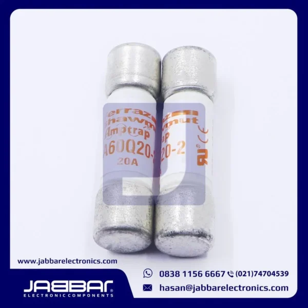 A60Q20-2 20A FUSE CERAMIC 10x38mm