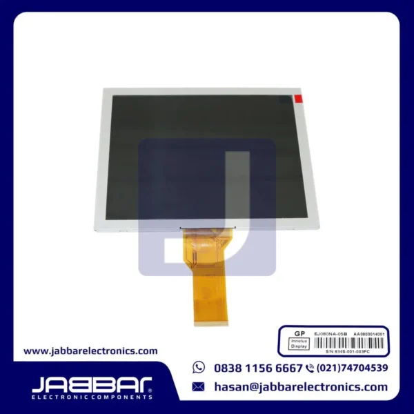 EJ080NA-05B LCD (18.3x14x0.5cm) - Komponen elektronik