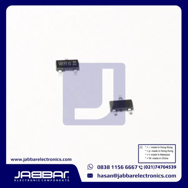 R6 - BZX84-B6V8 SOT-23 - Komponen Elektronik