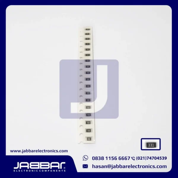 RESISTOR 331 - 330 OHM 1/4W SMD1206
