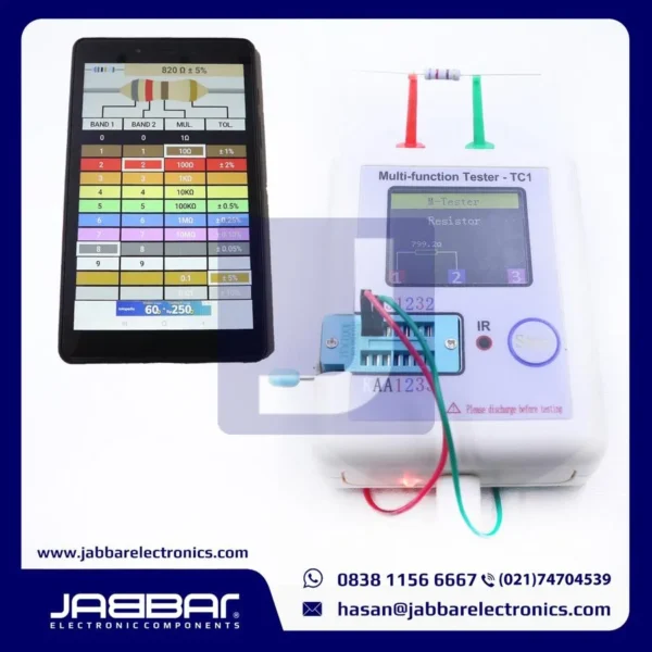 RESISTOR 820 OHM 1W 5% DIP - ABU-ABU