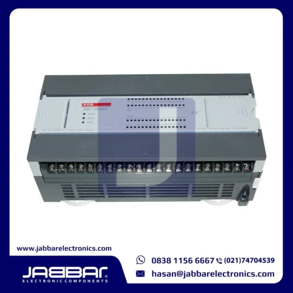 XBC-DN64H Power = AC100-240V 50-60Hz 1-0.5A In = DC24V 4mA-P Out TR = DC12-24V 0.5A-P Temp = 0-55C Programmable Logic Controller