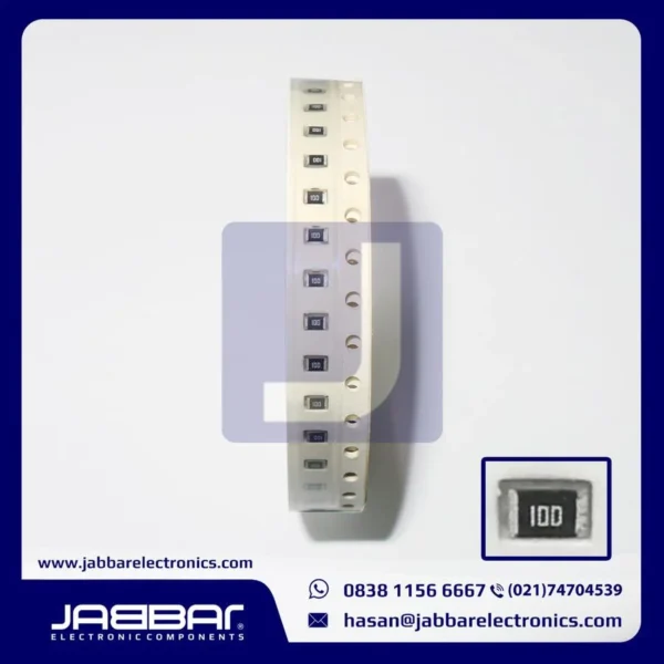 RESISTOR 100 - 10 OHM 1/8W SMD0805