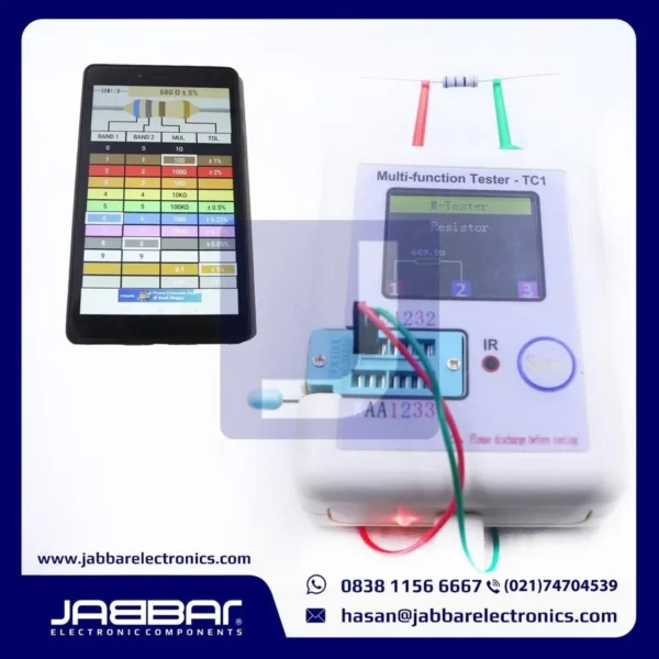 RESISTOR 680 OHM 1W 5% DIP - ABU-ABU