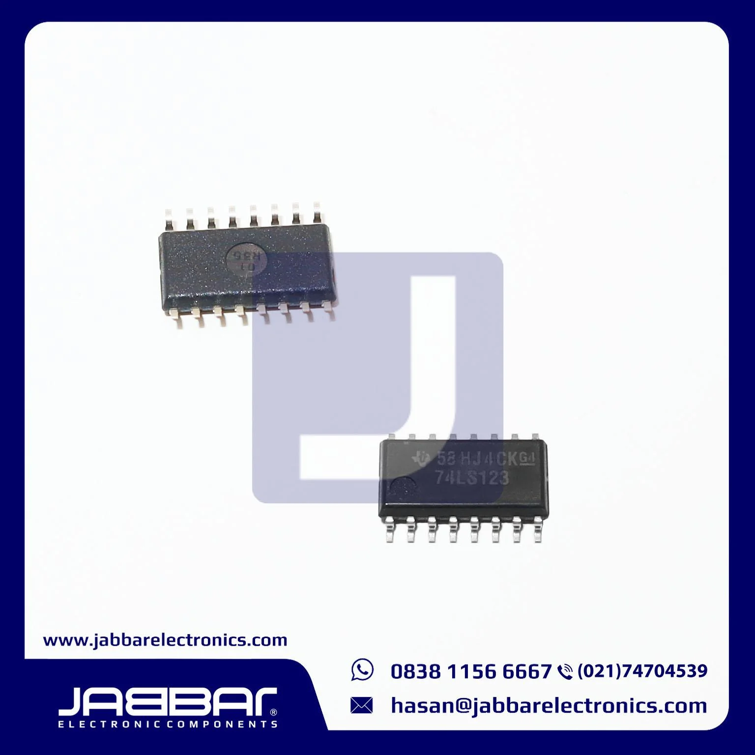 74LS123 - SN74LS123NSR SOP16 - Jabbar Electronics