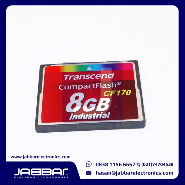 8GB TRANSCEND COMPACTFLASH CF170 MEMORY CARD INDUSTRIAL