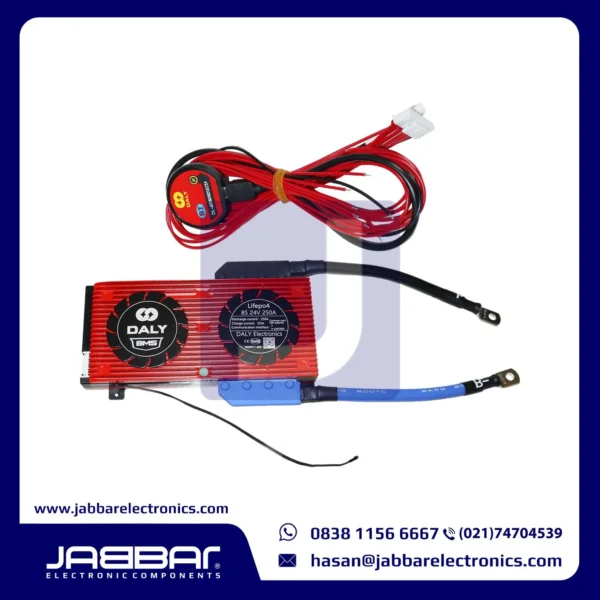 8S 24V 250A 125A Lifepo4 Common Port with Balance BT - UART Power Inverter Smart BMS