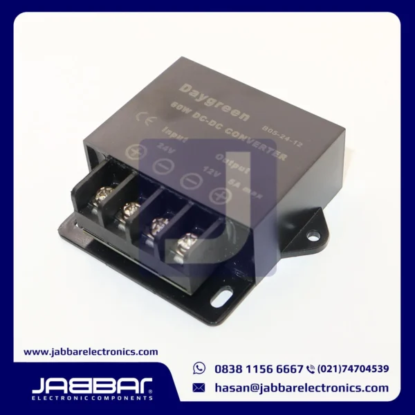 B05-24-12 60W 24V 12V 5A max DC-DC CONVERTER