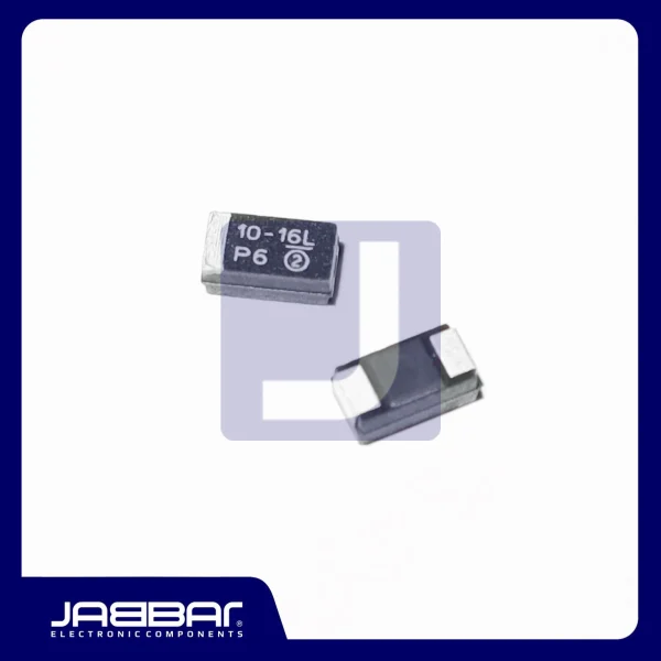 10-16L - 293D106X9016C2TE3 - 293D 10uF 16V 10% Type C - Capacitor tantalum SMD6032-28 - Sparepart elektronik