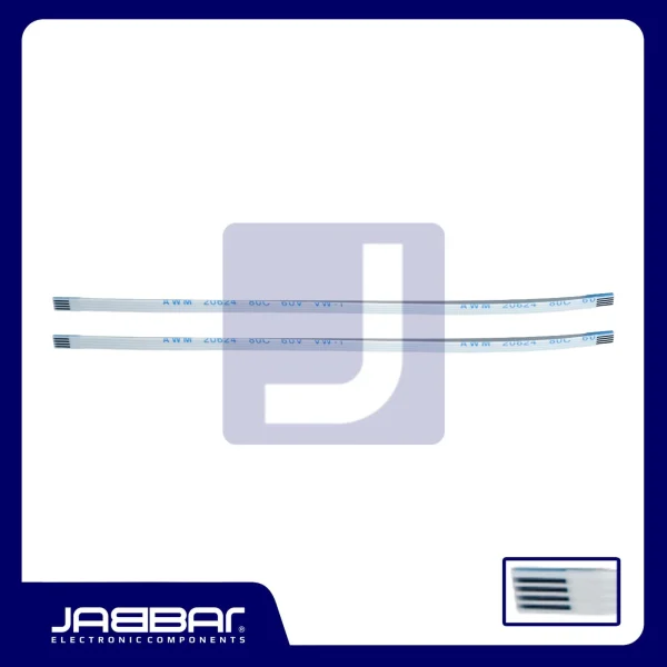 AWM20624 80C 60V VW-1 4PIN - (L= 10 cm W= 0.3 cm) - Cable Flexible - Searah