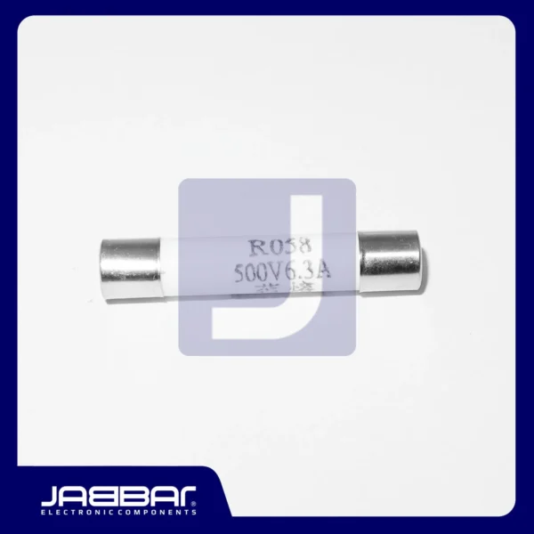 R058 500V 6.3A Fuse Ceramic - 30x6mm