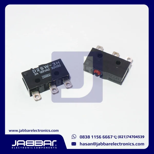 D2SW-3H 3A 125VAC 30VDC SEALED SNAP ACTION SWITCH