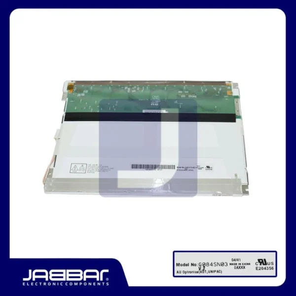 G084SN03 V.2 LCD (L= 20.5 cm W= 14.5 cm) - Black Screen