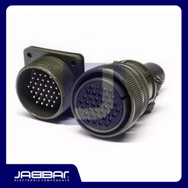 MS3106A28-21S 37 Position Circular Connector Plug, Male - Female Sockets Solder Cup - 1 SET  - Sparepart elektronik
