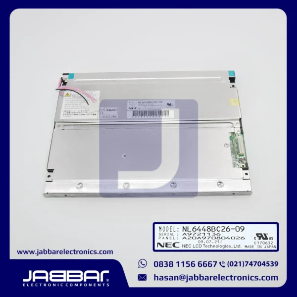 NL6448BC26-09 LCD (L= 20 cm W= 15.2 cm)