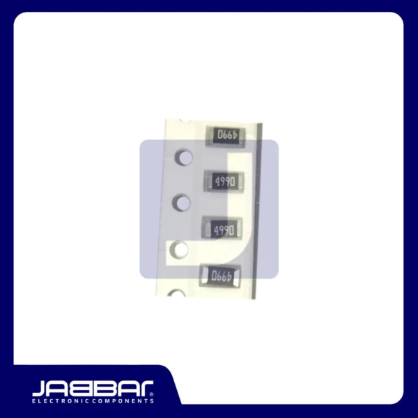 RESISTOR 4990 - 499 OHM 1-4 (Seperempat) SMD1206