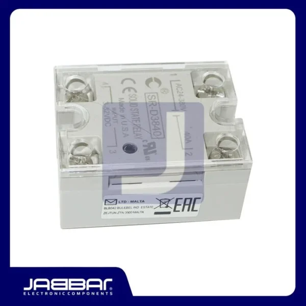 SR-D3840 AC24-380V 40A Input = 3-32VDC Solid State Relay
