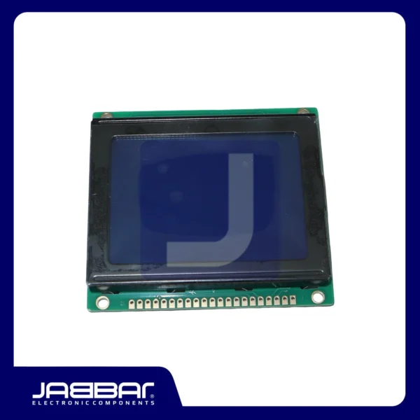 TM12864IBCWBYA1-2-P-1 LCD - Green Screen - 7.8x7.2cm - New and Replacement - 21Hole Pin - Sparepart elektronik