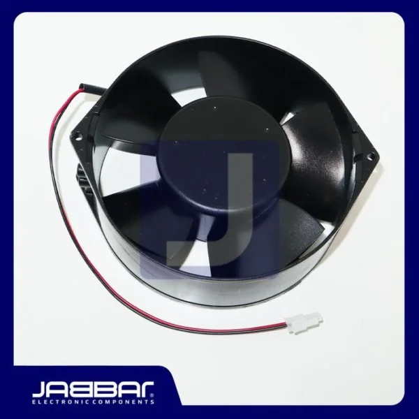 7214N 12VDC 500mA 12W (12-20VDC 26W) FAN (2 Cable - 17.1x15x5.5cm)