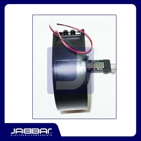 7214N 12VDC 500mA 12W (12-20VDC 26W) FAN (2 Cable - 17.1x15x5.5cm)