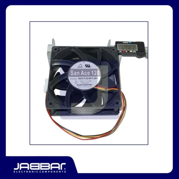 9GV1224P1J01 24V 1.5A FAN (4 Cable - 12x12x3.8cm)