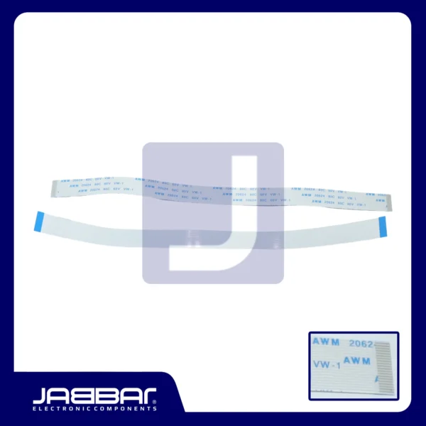 AWM 20624 80C 60V VW-1 20Pin - 20x1cm - Cable Flexible - Type A-A - Searah