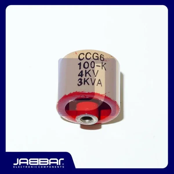 CCG6 100-K 4KV 3KVA High Frequency Ceramic Dielectric Capacitor