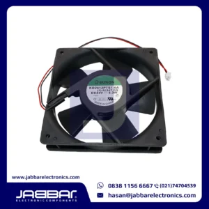 KD2412PTS1-6A DC24V 5.3W FAN (2 Cable - 12x12x2.5mm)