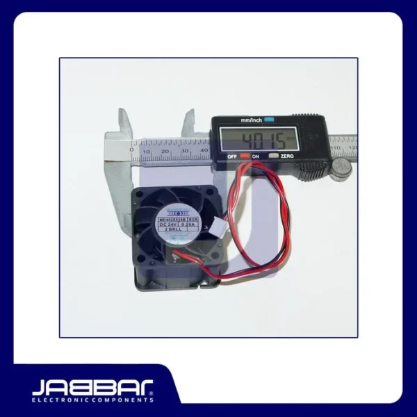 MD4028X24B DC24V 0.20A 2BRLL FAN (2 Cable - 4x4x2.8cm)